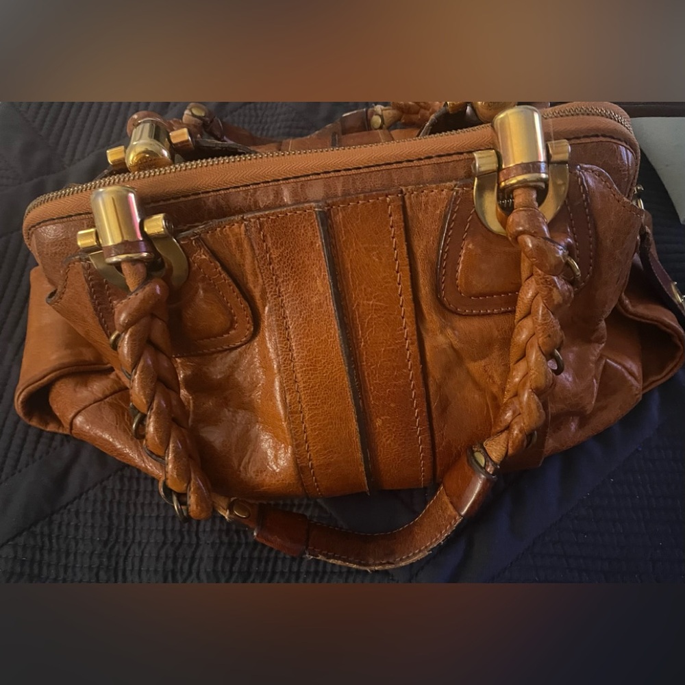 Chloe Caramel Leather Chloe Handbag